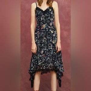 Foxiedox Carolina Floral Midi Dress New With Tags